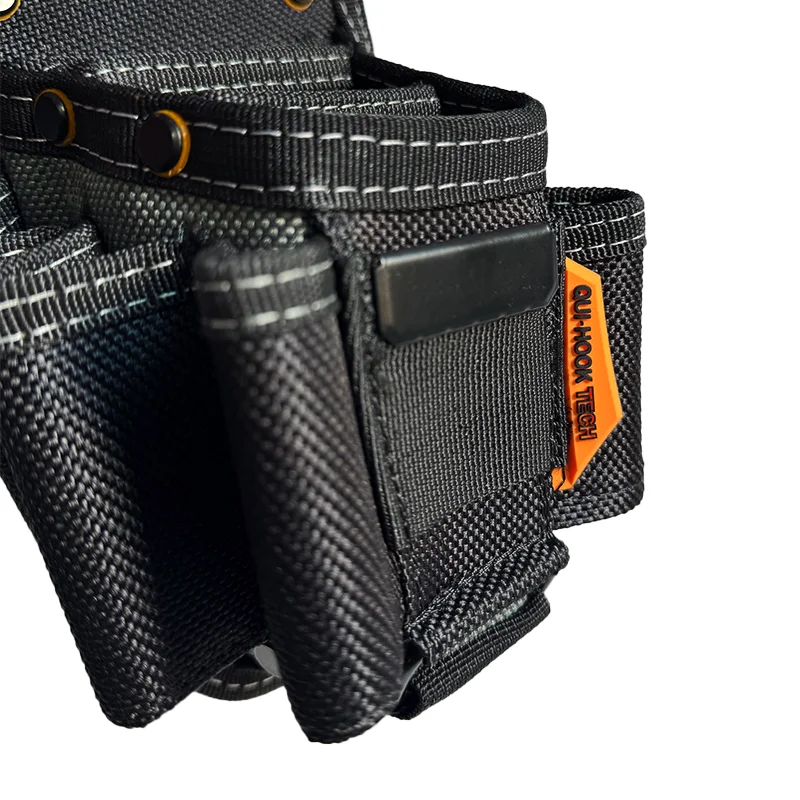 툴스택 기술자용 10포켓 파우치 정비사 전용 드라이버 공구 가방 허리 공구 세트 정리 벨트 파우치 공구 액세서리