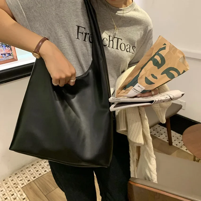 Shoulder Bag pu leather shoulder bag,shoulder bag,leather handbag,womens bag,womens shoulder bag Women PU Leather Tote Handbag Female Shopping High Capacity Totes