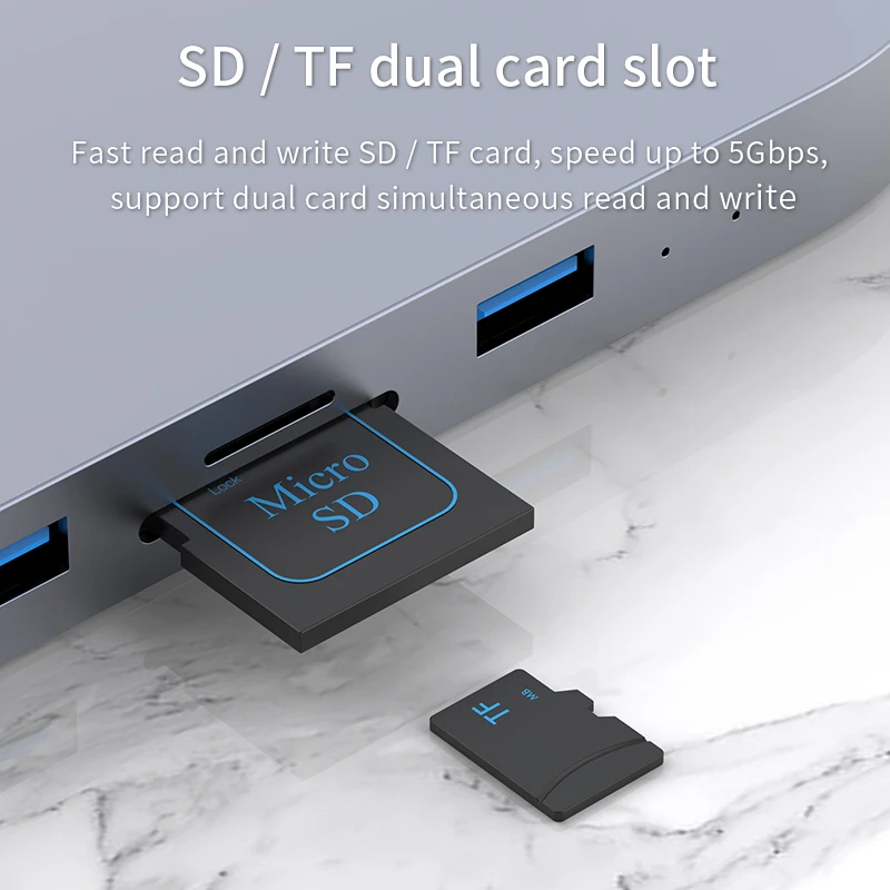 Hagibis-hub Usb tipo c com Caixa de Disco Rígido Docking Station para Mac Mini 2.5 Sata Nvme M.2 Ssd Case dp Usb 3.0 m1 m2 - Imagem 2