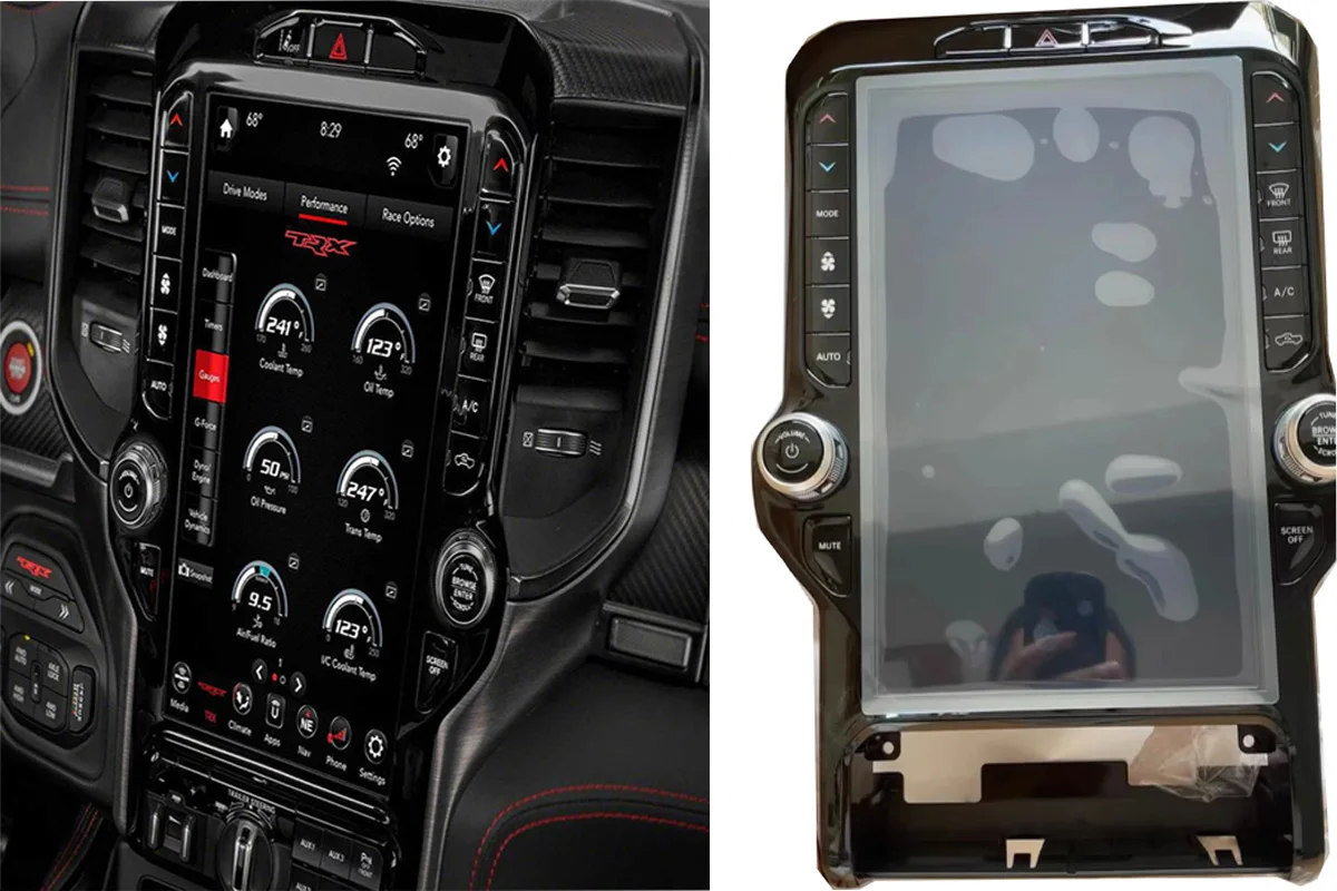 

Original Suitable For Repair And Replacement of Dodge Ram 1500 TRX LCD Display Screen, Central Control Navigation LCD Screen