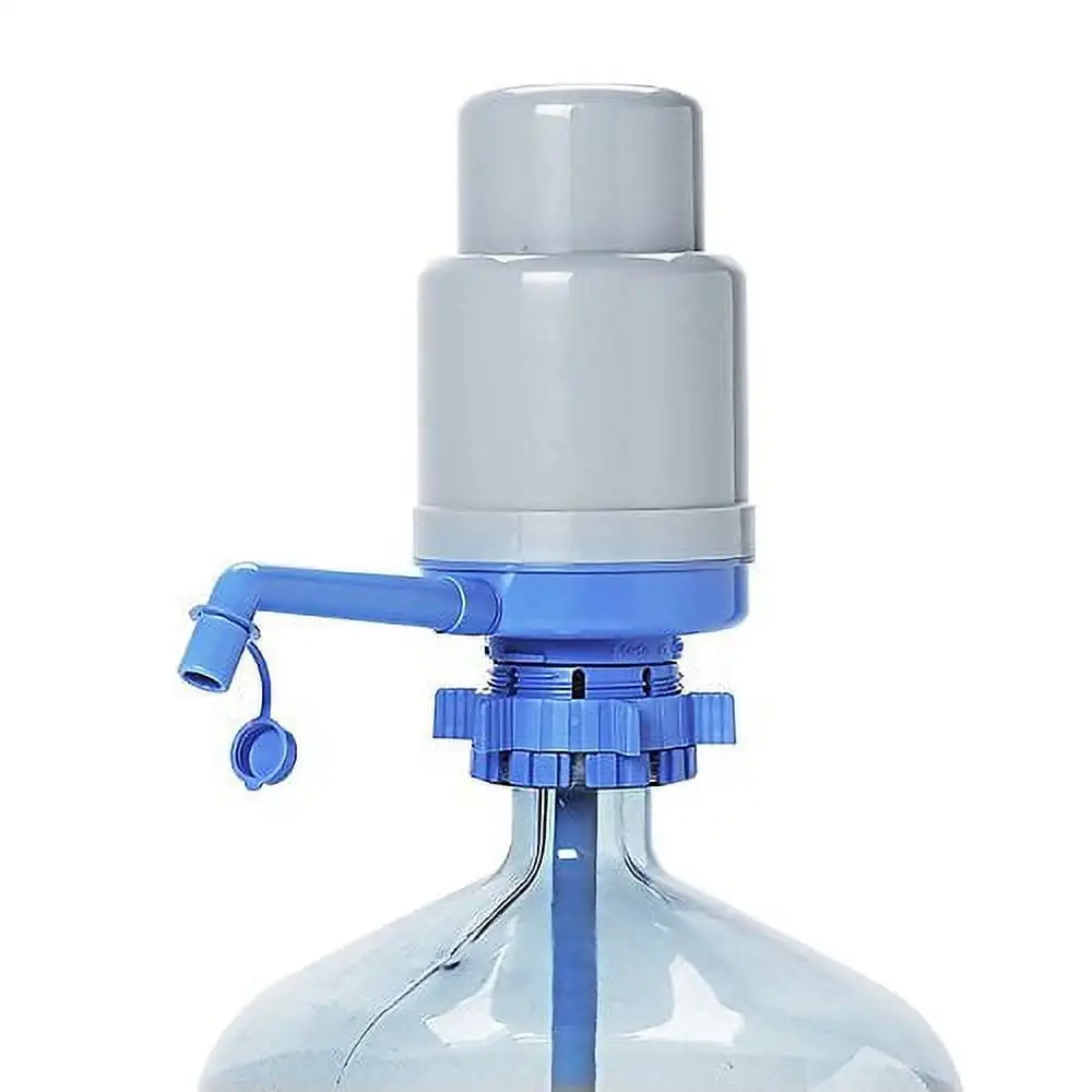 

Water Bottle Pump - The Original Dolphin Manual Drinking Water Pump - Fits Most 5-6 Gallon Water Coolers [Excluding Glass]