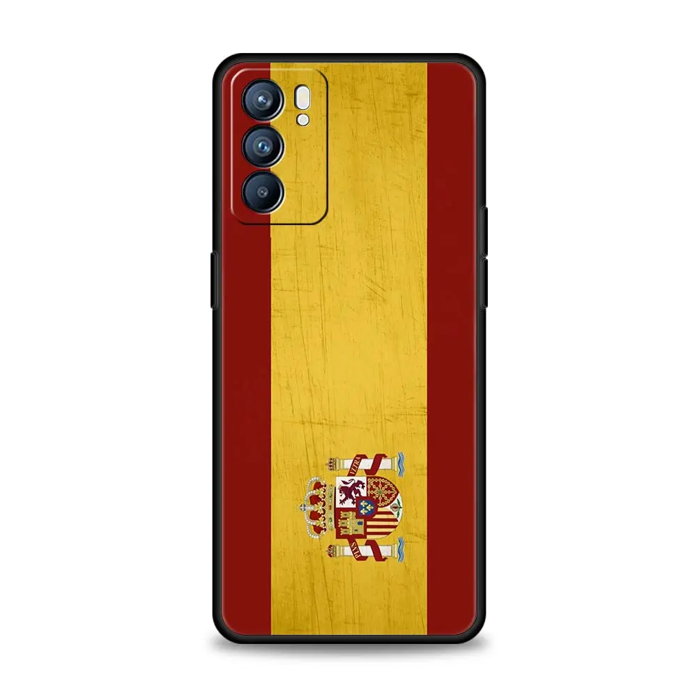 Spain Bull Flag Design Phone Case Cover
