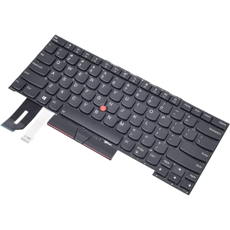 Keyboard for Lenovo Thinkpad T490s T495 T495s, T14s Gen 1 2 P1 Gen 3 2 Thinkpad X1 Extreme Gen 1 2 3 Laptop Backlit US Layout