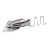 1PC Industrial Walking Foot Sewing Machine Wrapping Presser Foot, Thick Material Pull Barrel Four Folds Tape Binder Attachment 6