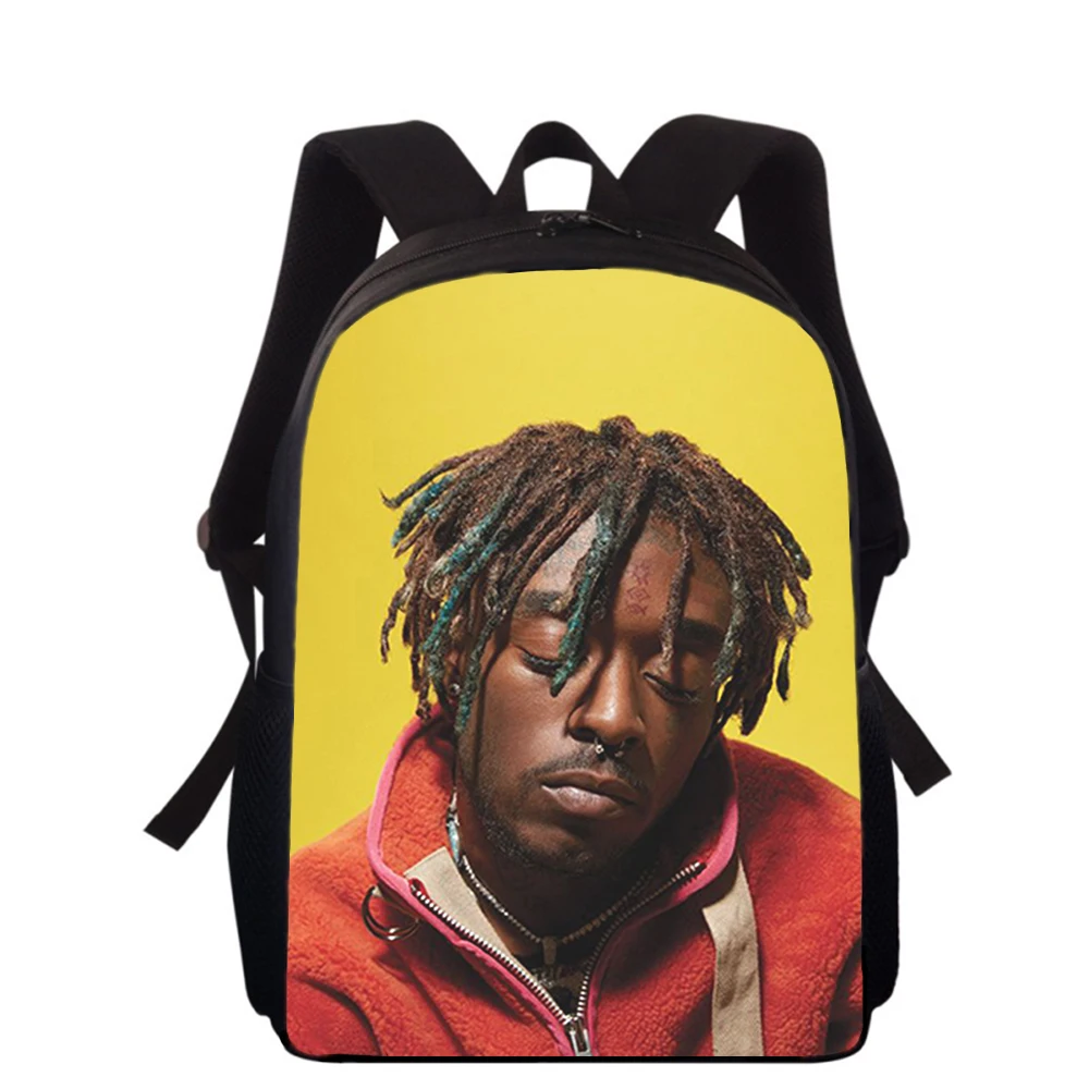 Lil Uzi Vert Rapper 15” 3D Print Kids Backpack Primary School Bags for Boys Girls Back Pack Students School Book Bags