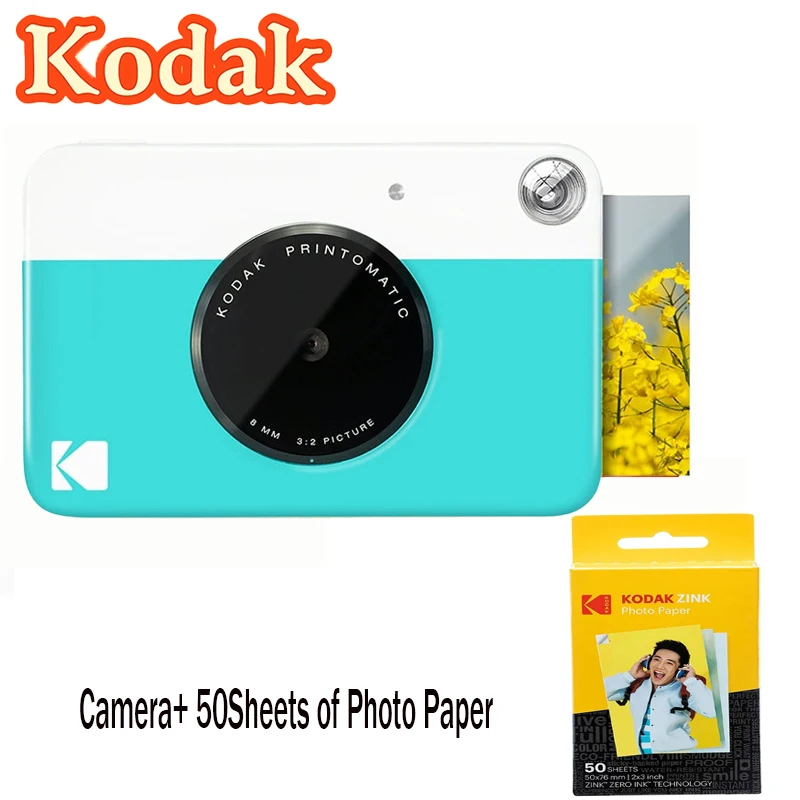 Fotocamera con 50 Fogli Inclusi