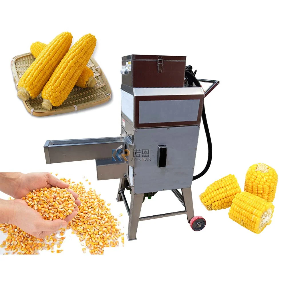 

Fresh Corn Sheller Machine Electric Hot Sale Corn Thresher New Designed Maize Skin Removing Shelling