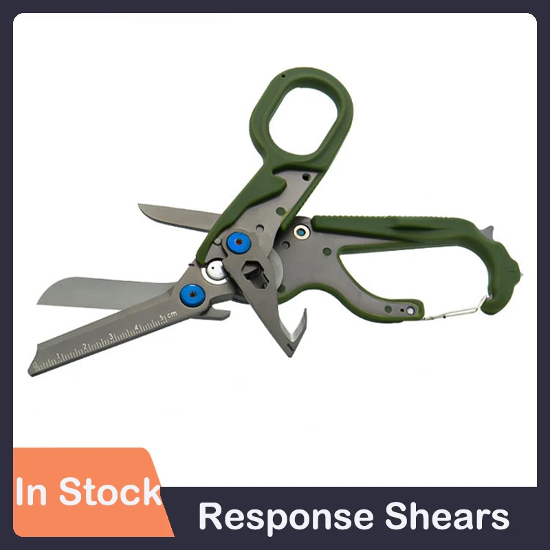 Multifunctional Tactical Scissors Folding Scissors Outdoor Survival