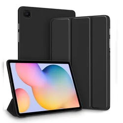Versatile Silicone Tablet Case with Smart Auto Sleep - Wake Function - Tab A8 10.5in (Black)