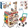 Children's Puzzle Girl Simulation Supermarket Cash Register Electric Multifunctional Parent-Child festival birthday Kid gift Toy 3