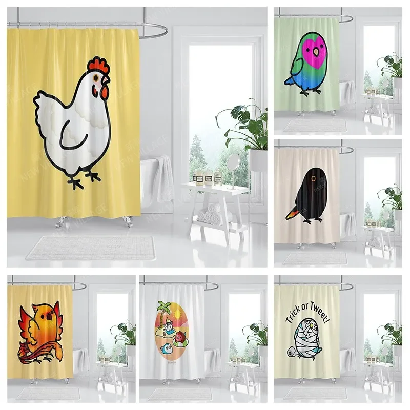 

Waterproof fabric shower curtains Bathroom curtain accessories Bath curtain for shower 180x200cm 240*200 anime boho decoration