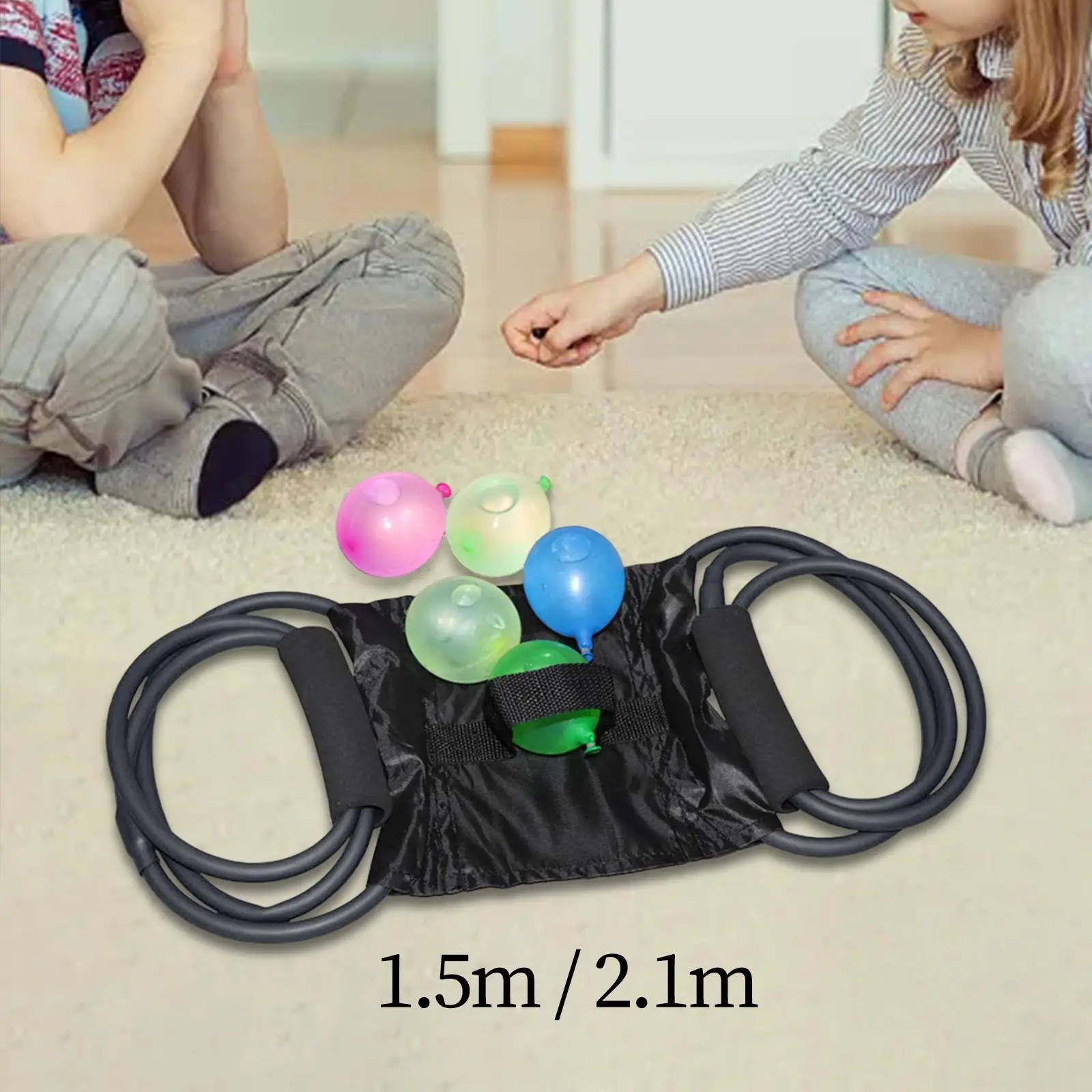 Water Balloon Launcher Water Toy Yard Game 3 Men Slingshots for Festivals