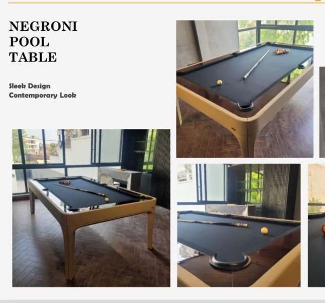 Billiard table Standard adult home high-end villa billiard table American black eight fancy nine balls