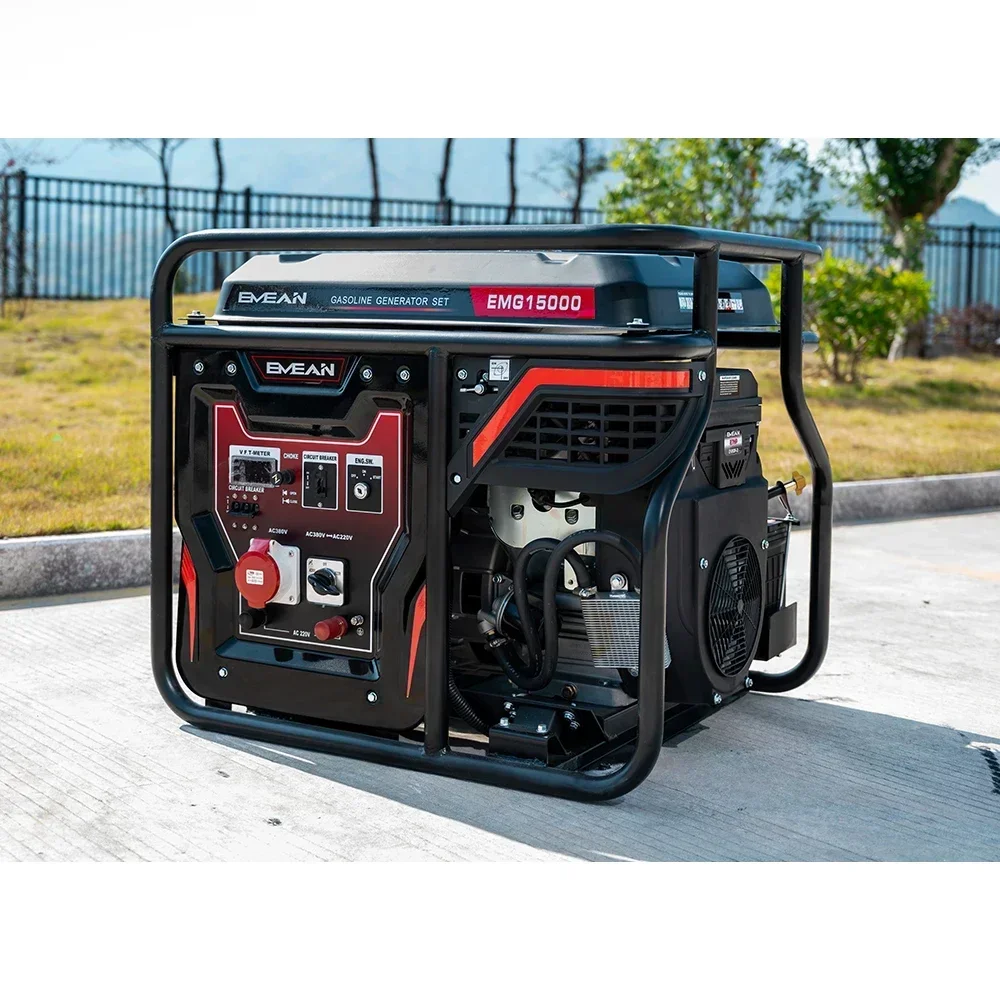 Portable Small Gasoline Power Generator 5kw 5kva 5000w Gasoline Generators Petrol 220v