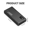 66W 20000mAh Fast Charger Power Bank Portable Battery Charger USB Two-way Quick Charging for iPhone Xiaomi Huawei Samsung 6
