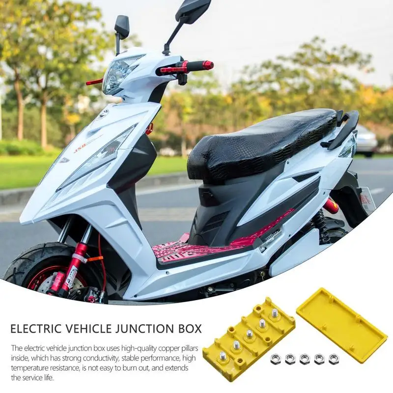 E Bike Connection Box Insulation Box Phase Battery Wire Connector Universal Junction Box Controller For Electric Bike's