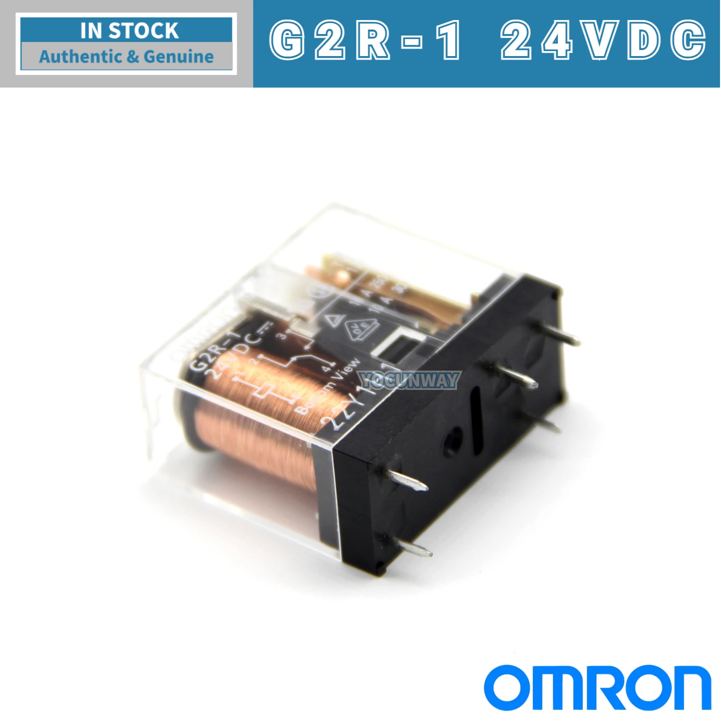 Relais 24vdc 1ct. Offen Standby 16a250vac Omron G2r 1a E 24dc