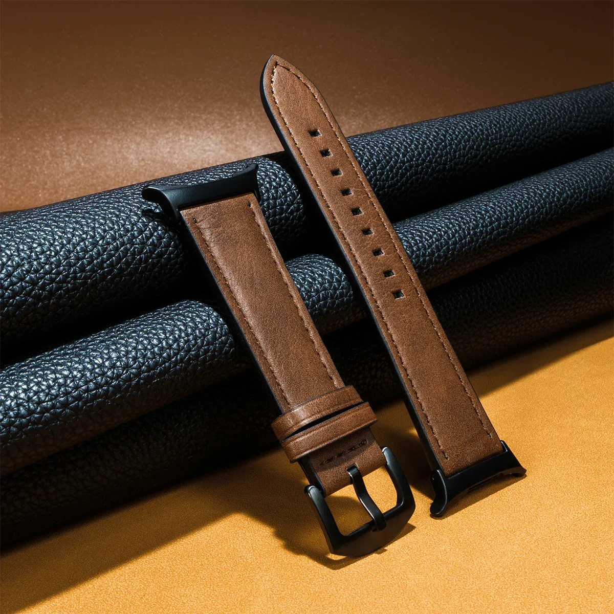 Premium No-Gap Leather Strap Wristband - Quick Business Band Bracelet