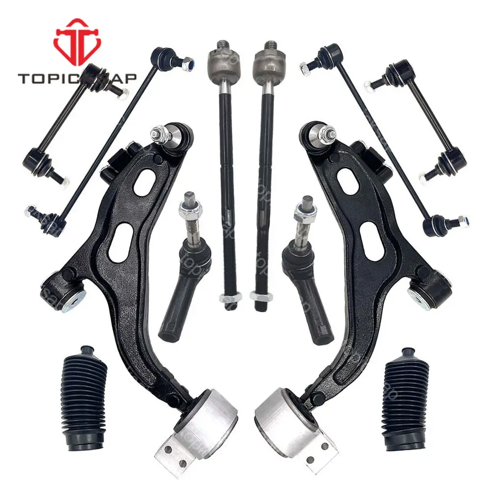 TOPICKSAP Front Lower Control Arm Sway Bar End Link 12pcs Kits for