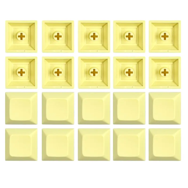 20PCS DSA 1U Keycap Set PBT Blank Keycaps DSA Profile 1U Height Keycap Set For Gaming Mechanical Keyboard image 17