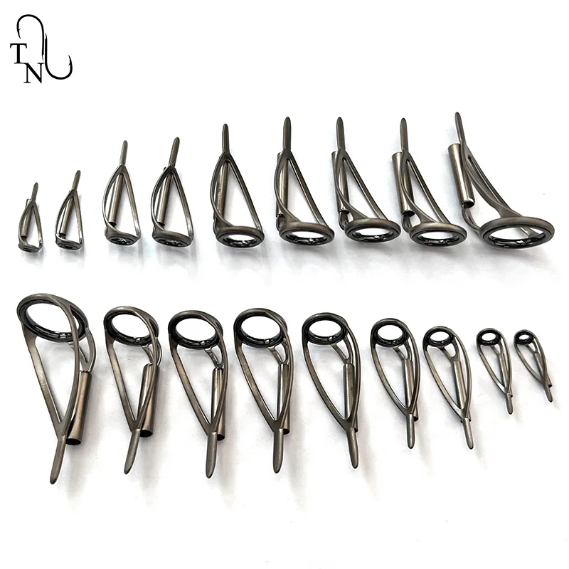 Fishing Tip Guides Building Fishing Rod Guides Ring 5PCS TN99 TUCRLST Saltwater Repair Kit For Replacement Accessorie
