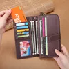 Large Clutch Wallet for Women Genuine Leather Wallet Bifold Long Real Leather Women Purse Zipper Female Coin Bag Wallet 4