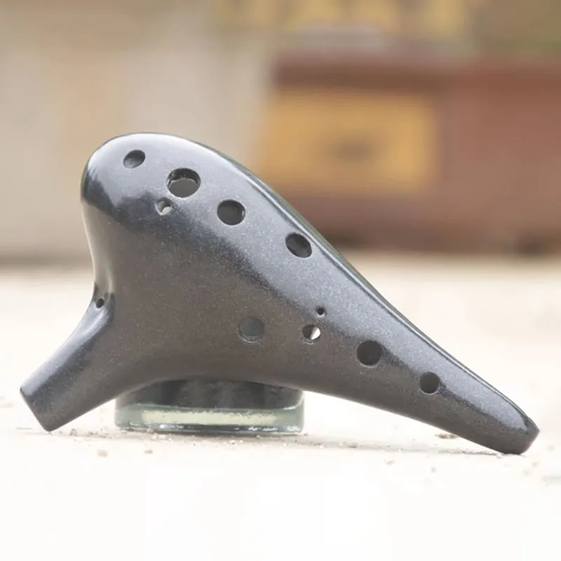 Ceramica Ocarina Orff Instruments 12 Fori Legend Ocarinas Accessori Per Strumentazione Musicale Professionale Ocarina Of Time Flute