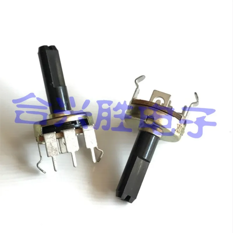 1개 161형 하프 샤프트 전위차계 싱글 A50K A503 볼륨 조절 전위차계 3핀 길이 20MM