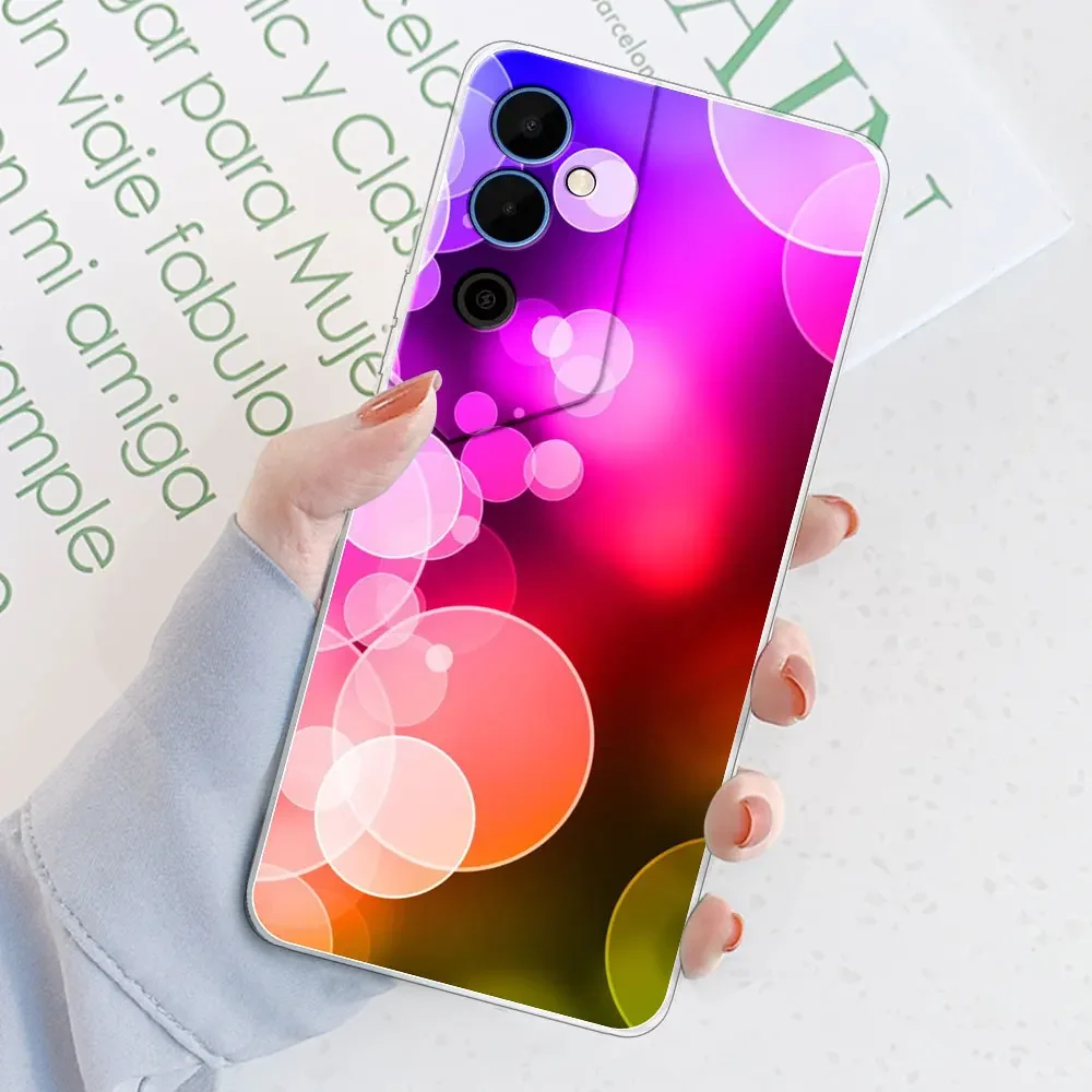 Clear Soft Silicone TPU Phone Case with Bumper Protection for Tecno Pova Neo Series