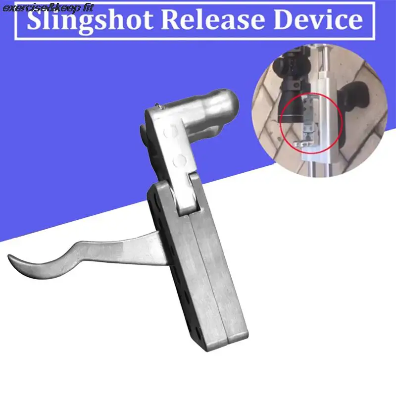 

Stainless Steel Slingshot Release Device Polishing DIY Catapult Trigger Power Shot Bows