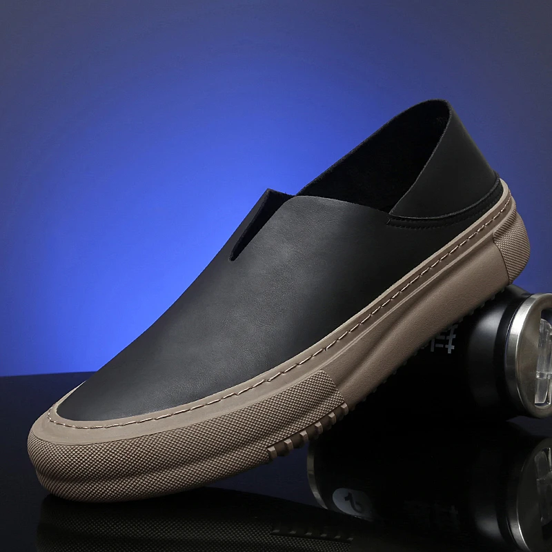 

Men Casual Shoes Fashion Male Shoes Suede Soft Men Loafers Leisure Moccasins Slip On Men's Driving Shoes Fisherman Man Lazy Shoe
