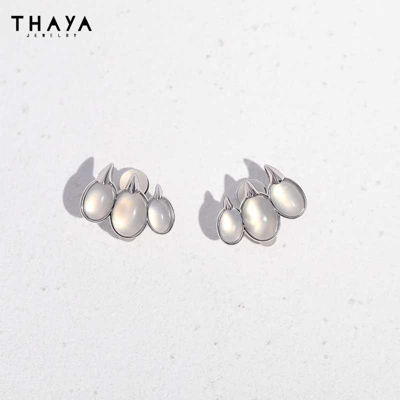 Thaya 925 Silver Chic Pearl Fish Tail Bracelet