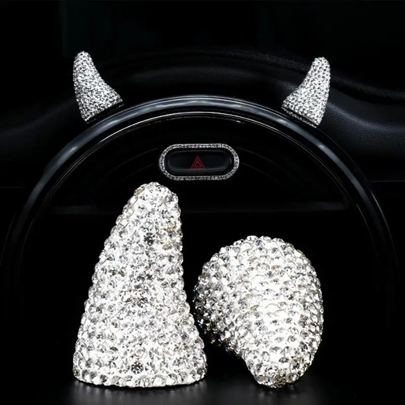 

For MINI COOPERS JCW ONE Car Decoration Surface Inlaid Rhinestones Sparkling Creative Interior Styling Stickers Car Accessories