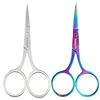 1PC Nail Cuticle Tool Accessories Scissors Nails Art Scissor Makeup Eyebrow Eyelash Trimmer Facial Hair Remover Manicure Scissor 1
