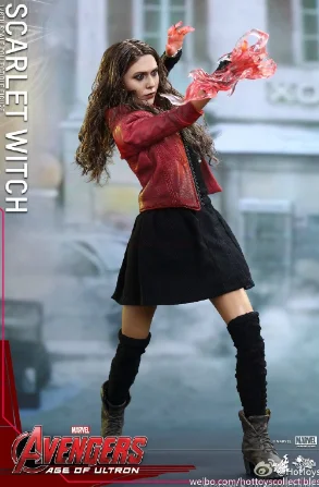 

Hottoys Ht 1/6 Mms301 Avengers 2 Age Of Ultron Scarlet Witch 1.0 Action Figure Toy Gift Model Collection Hobbies Gift Toy