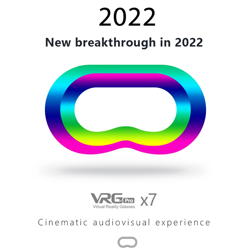 Pro X7 Metaverse 3D VR Headset Smart Glasses Helmet for Smartphones Mobile 5-7 Inches Lenses Binoculars with Controllers