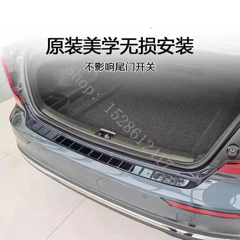 ステンレススチール製リアバンパートランクフェンダーシルプレート