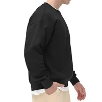 Sweat-Shirt à Capuche pour Homme, Décontracté, Basique, Sourire, Ras du Cou, Streetwear, Unisexe, Solide, Document At, Doux, Respirant, Automne et Hiver 3