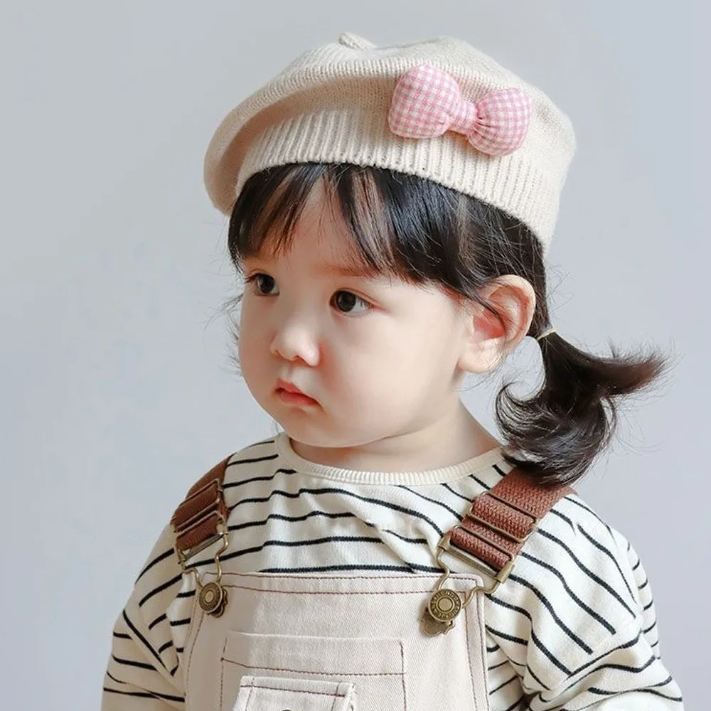 Polyester Knitted Winter Hats for Kids