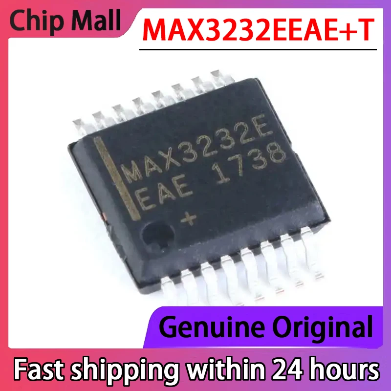 

5 шт. MAX3232EEAE + T MAX3232EEAE SSOP-16 RS232 трансивер IC Chip