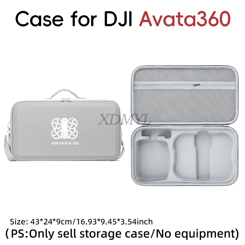 DJI Avata 360 RC 2 휴대용 케이스 숄더백 휴대용 보호 케이스 보관 가방 핸드백 야외 촬영 드론 액세서리