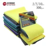 AUTOBRIGHT 40x40CM Microfiber Cleaning Towel 3/5/10pcs Wash Towels Extra Soft for Car Cleaning Drying 300gsm Cloth Car Wash 1