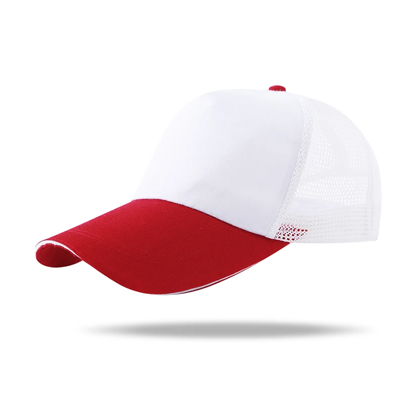 Customized Cap Logo Free Printing Mesh Trucker Casual Men Women Baseball Cap Travel Ad Corporate Team Activities Restaurant Diy 3
