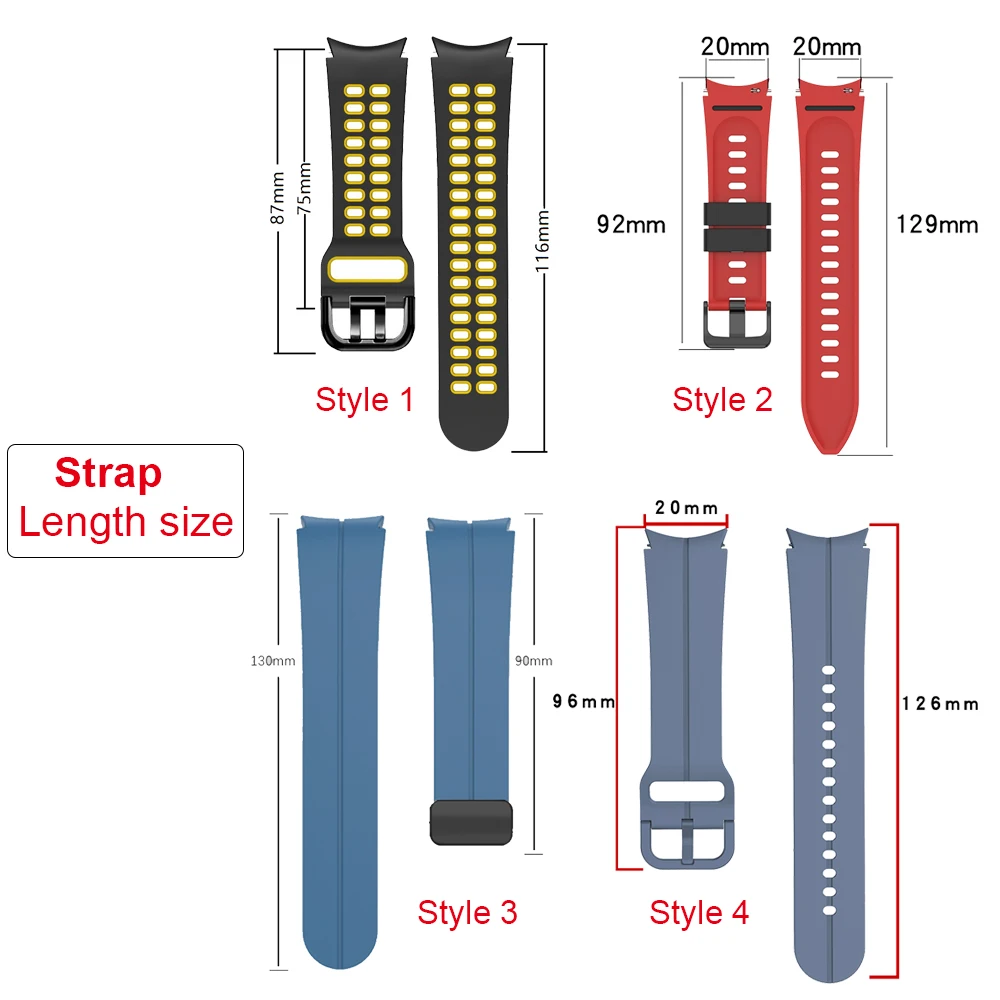Buckle Watch Strap Size Guide Uxcell Leather Band Replacement Kit - Main Image