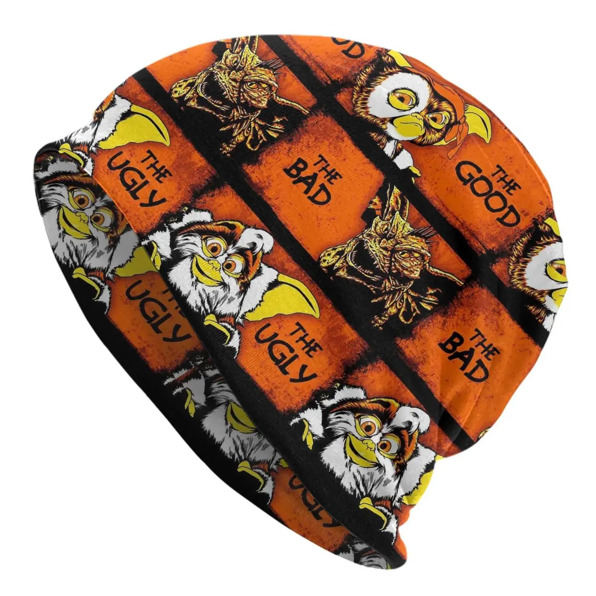 

Хорошо, это забавное ужасное искусство фильма, унисекс, велосипедная шляпа-писсуар без козырька, Постер гремлинов, вязаная шляпа для мужчин и женщин, Повседневная креативная