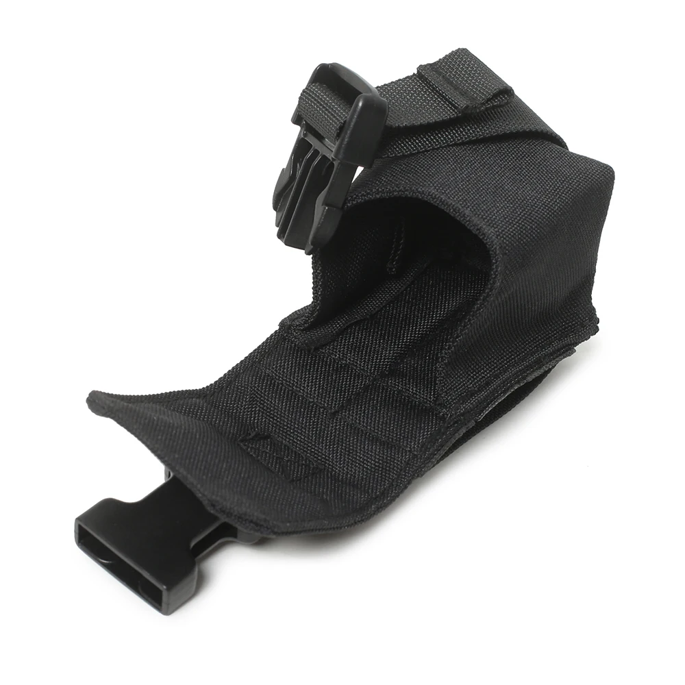 Taktische Molle Granate Tasche Einzel Frag Granate Flash Tasche EDC Werkzeug Taschen Magazin Tasche für Jagd Schießen Airsoft Ausrüstung – Detail 10