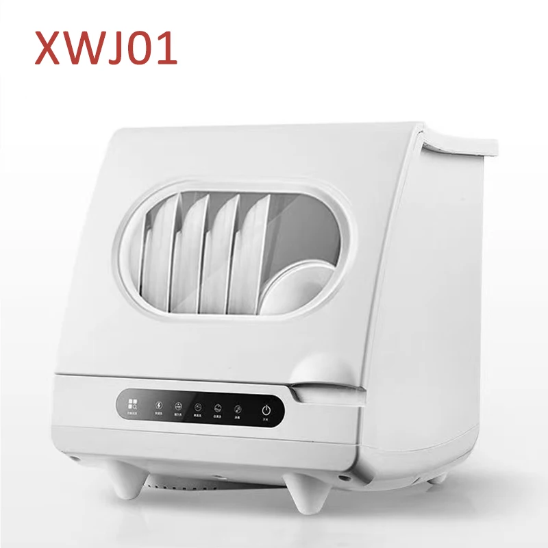 1200W Dishwasher Home Free-installation Desktop Mini Dishwasher High  Temperature Sterilization Multi-function Smart Dryer - AliExpress