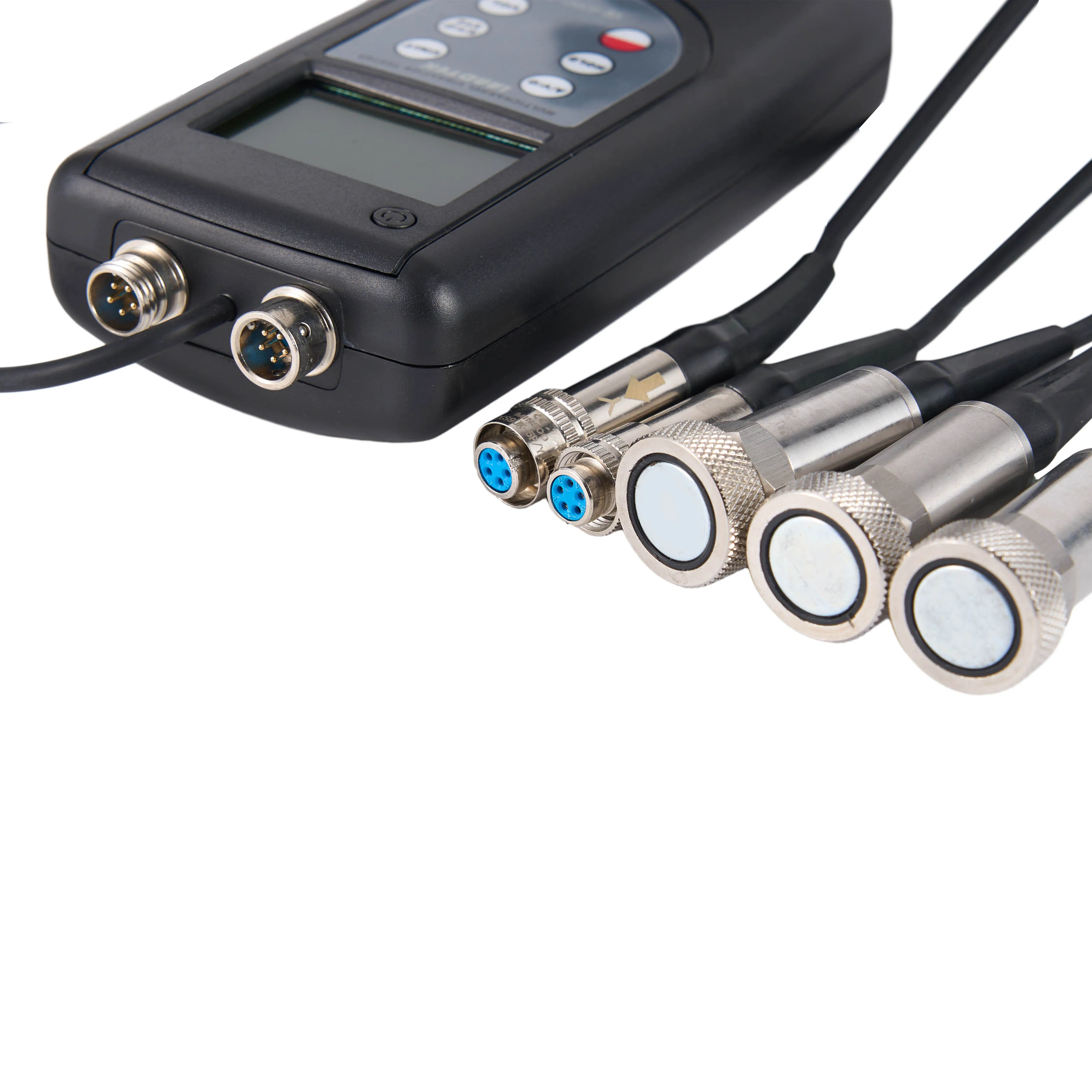 Vibration Analyzer VM-6380-3 Vibration Meter Three-channel Acceleration, Velocity, Displacement Motion Machine Vibration Meter 4