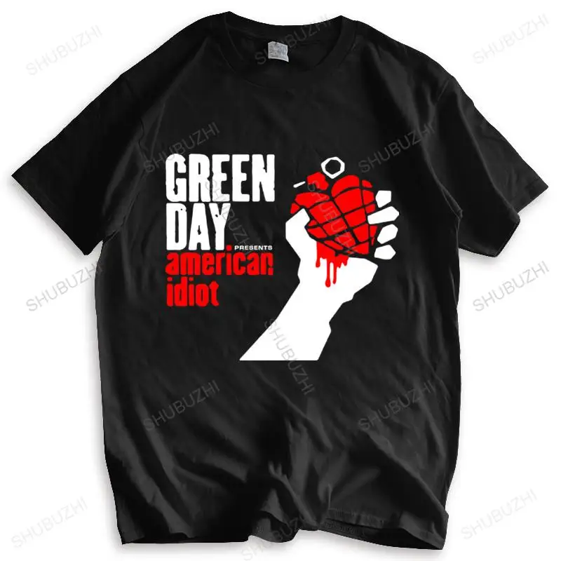 Maglietta Estiva Da Uomo In Cotone Magliette Larghe Green Day 'American Dump Album Cover' T-Shirt-Nuevo Y Oficial T-Shirt Unisex Tees