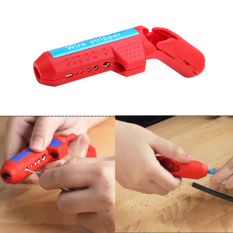 

Multifunctional Hand Tools Wire Stripper Knife Crimper Pliers Crimping Tool Cable Stripping Wire Cutter Multi Tools Cut Line